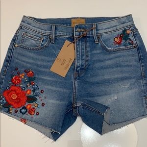 Driftwood High Waisted Shorts